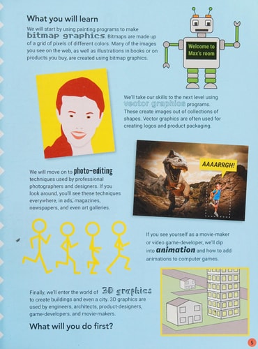 DESIGN ANIMATE AND CREAE WITH COMPUTER GRAPHICS