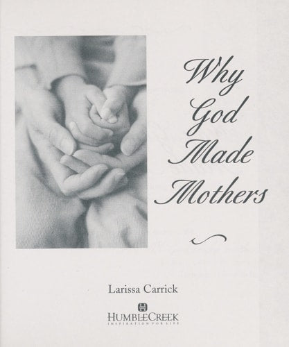 Why God Made Mothers