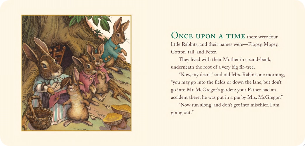The Classic Tale of Peter Rabbit Board Book The Classic Edition