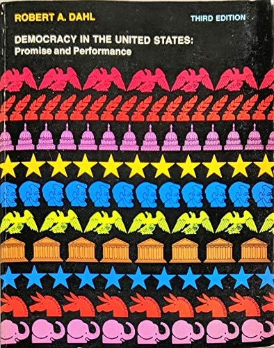 Democracy in the United States: Promise and performance (Rand McNally political science series)