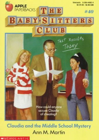 Claudia and the Middle School Mystery