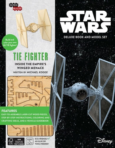IncrediBuilds: Star Wars: Tie Fighter Deluxe Book and Model Set