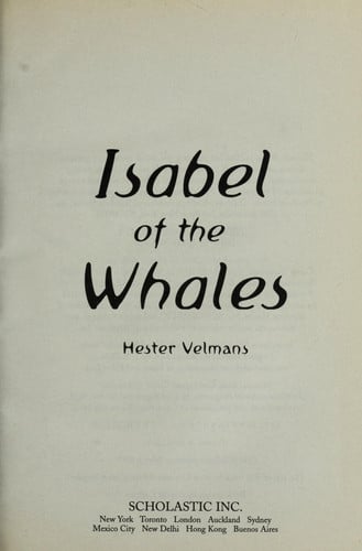 Isabel of the Whales