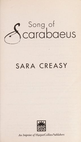 Song of Scarabaeus (Scarabaeus Series, 1)