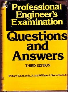 Professional engineer's examination questions and answers