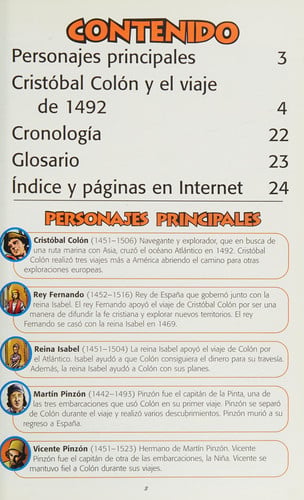 Cristobal Colon y el viaje de 1492 / Christopher Columbus and the Voyage of 1492 (Historietas Juveniles: Biografias/ Jr. Graphic Biographies) (Spanish Edition)