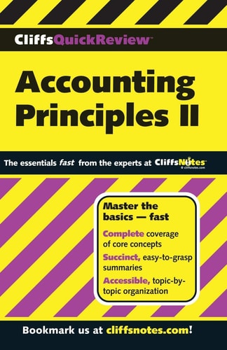 CliffsQuickReview Accounting Principles II (Cliffs Quick Review (Paperback))