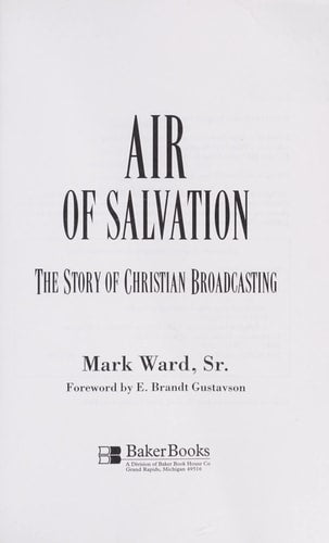 Air of Salvation: The Story of Christian Broadcasting