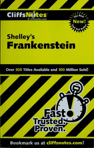CliffsNotes on Shelley's Frankenstein