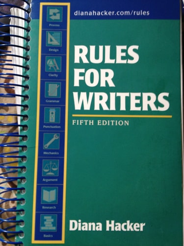 Rules for Writers, 5th Edition