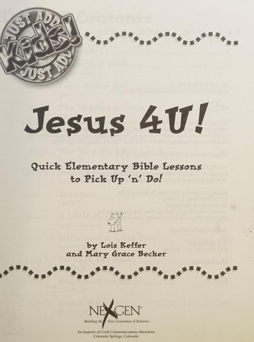 Jesus 4 U!