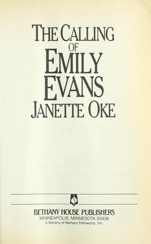 The Calling of Emily Evans
