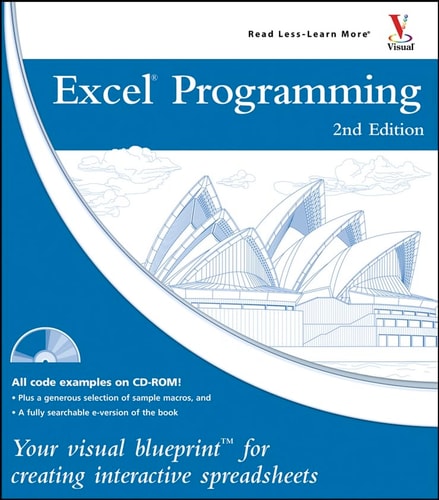 Excel Programming: Your visual blueprint for creating interactive spreadsheets