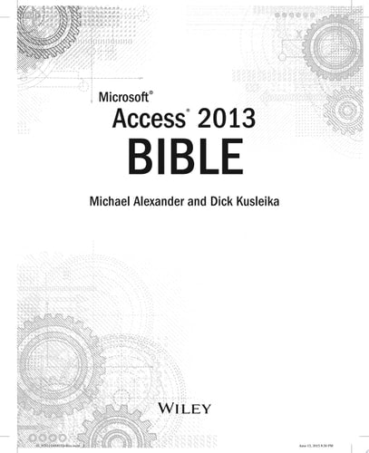 Access 2013 Bible