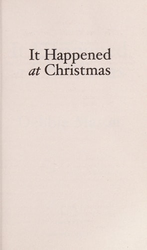 It Happened at Christmas (Christmas, Colorado, 3)
