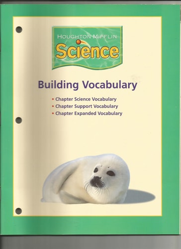 Houghton Mifflin Science: Building Vocabulary Book Level 1