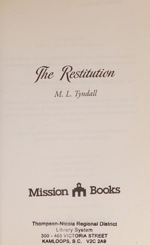 The Restitution (The Legacy of the Kings' Pirates)