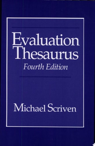 Evaluation Thesaurus