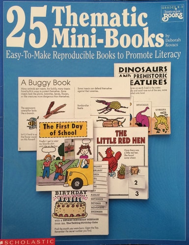 25 Thematic Mini-Books (Grades K-3)