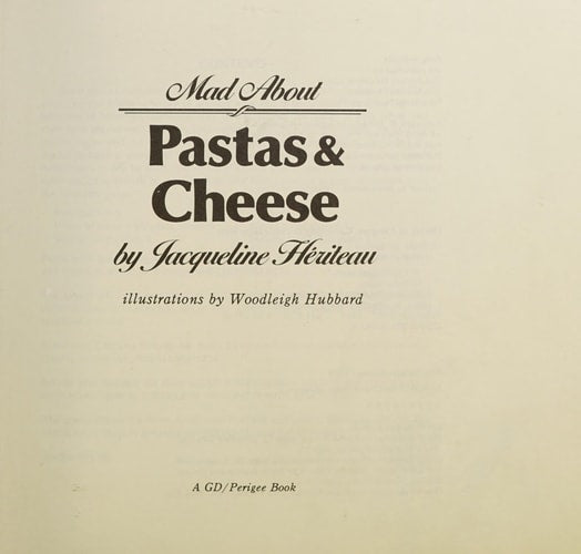 Mad about pastas & cheese