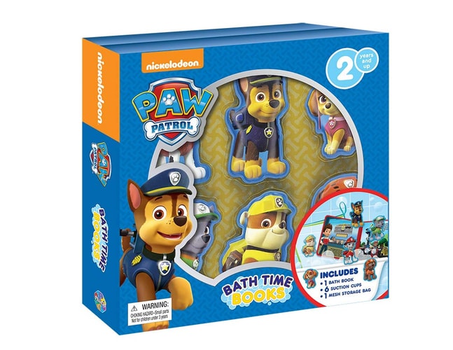 Paw Patrol Bath Time Book