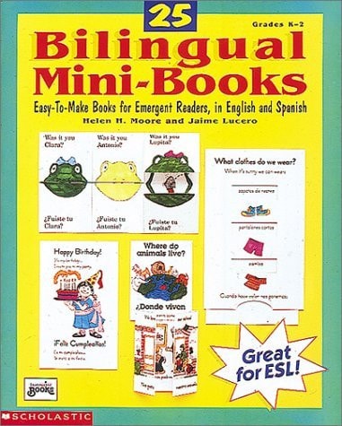 25 Billingual Mini-Books (Grades K-2)