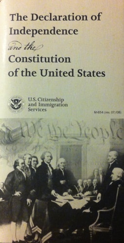 The Declaration of Independence and the The Constitution of the United States
