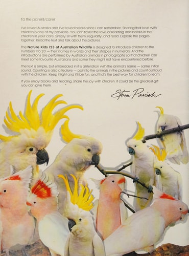 Steve Parrish Nature Kids 123 of Australian Wildlife