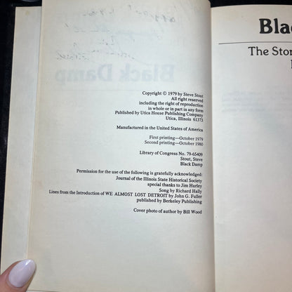 Black Damp - Steve Scout - Signed - 1979