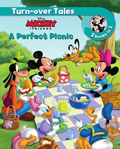 Disney Mickey and Friends A Perfect Picnic / The Kitten Sitters (Turn-Over Tales)