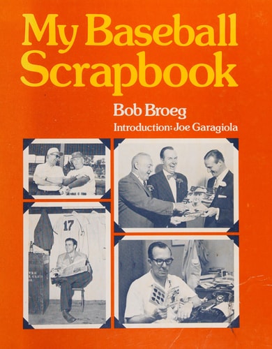 My baseball scrapbook