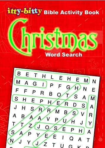 IttyBitty Activity Book Christmas Word Search (Pack of 6) (itty-bitty Activity Books)