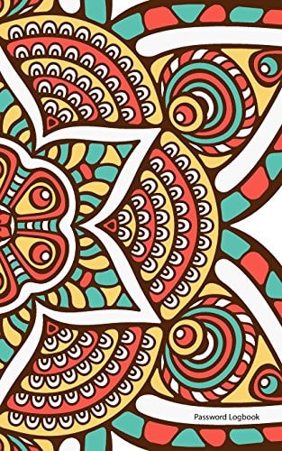 Password Logbook: An Internet Address and Password Journal & Notebook: Mandala: (internet password organizer,username and password book)