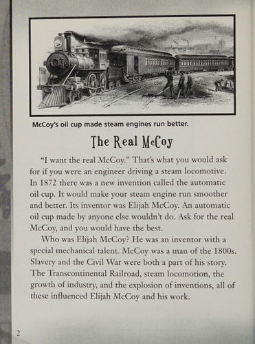 Elijah Mccoy (Tn Independent Books) Physical Science; Following the Rules; Using the Physical Laws (2006)