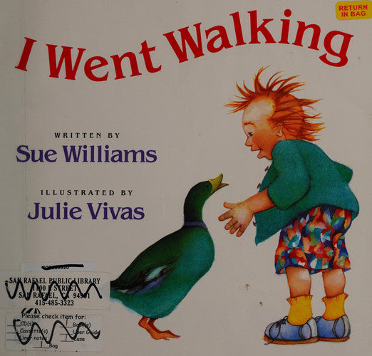 I Went Walking (A Voyager/Hbj Book)