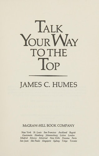 Talk Your Way to the Top