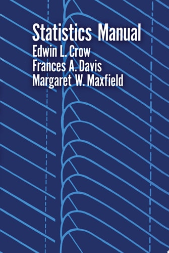 Statistics Manual (Dover Books on Mathematics)