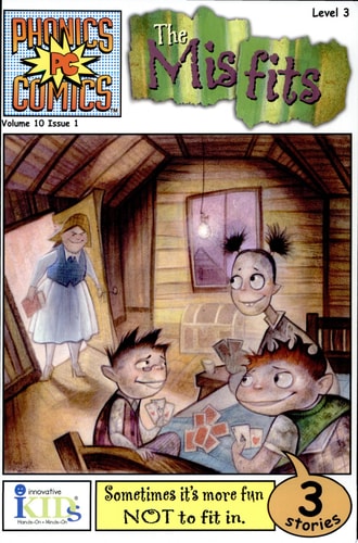 The Misfits: Phonics Comics, Vol. 10 Issue 1, Level 3