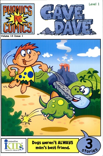 Phonics Comics: Cave Dave - Level 1