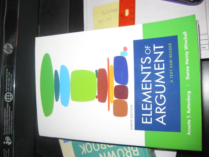 Elements of Argument: A Text and Reader,  Ninth Edition