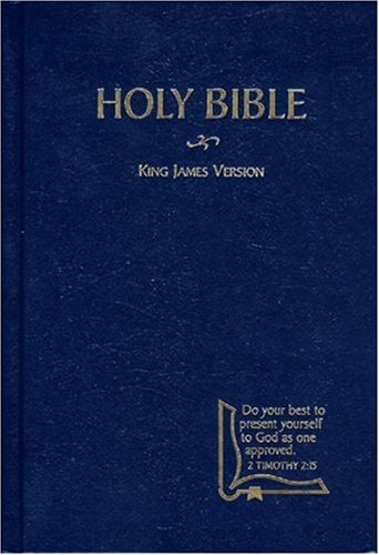 KJV Drill Bible, Blue Hardcover (KING JAMES VERSION)