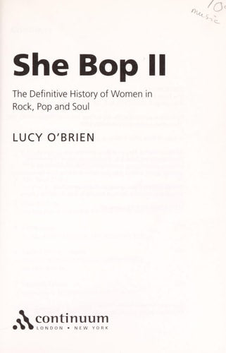 She Bop 2: The Definitive History of Women in Rock, Pop and Soul