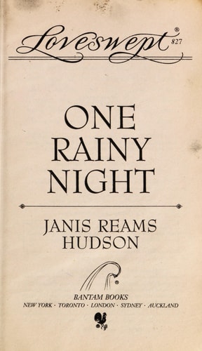One Rainy Night (Loveswept #287)