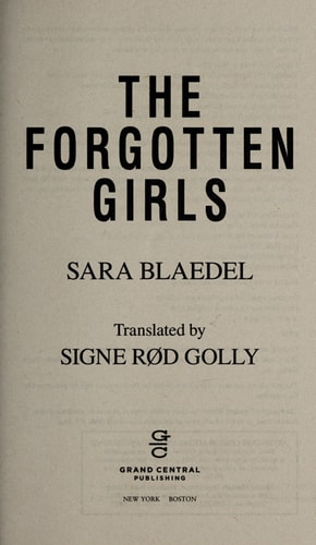 The Forgotten Girls (Louise Rick series, 7)
