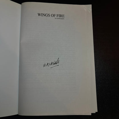 Wings of Fire - APJ Abdul Kalam - Signed Copy - 2006