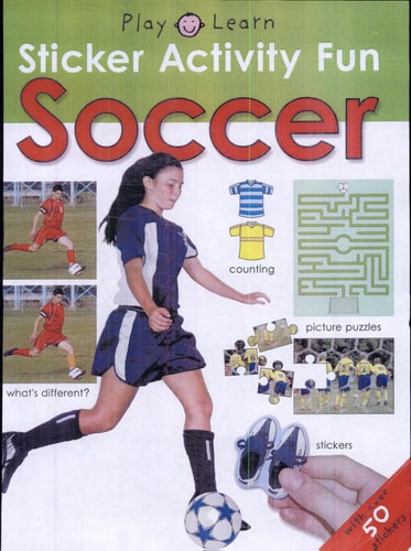 Sticker Activity Fun Soccer