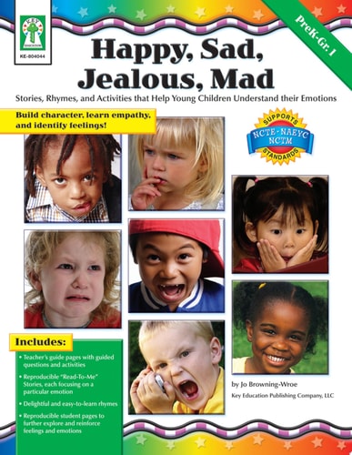 Happy, Sad, Jealous, Mad, Grades PK - 1