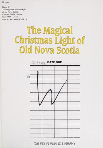 Magical Christmas Light of Old Nova Scotia