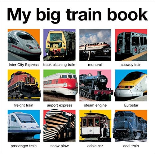 My Big Train Book (My Big Board Books)