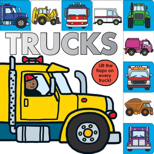 Lift-the-Flap Tab: Trucks (Lift-the-Flap Tab Books)
